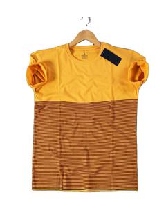 Camiseta de cuello de punto de algodón 100% de calidad superior para hombre, camisetas coloridas informales de media manga personalizadas, gran venta a bajo precio - Product Image 1