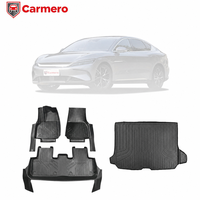 Tapis de sol de voiture 5D TPE de qualité supérieure, imperméables, inodores, résistants à l'usure et anti-salissures pour BYD Han 2021-2024
