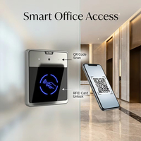 Lector de Acceso RFID con Código QR WCMI OEM ODM, Distancia de Lectura de 30-230 mm, Certificado CE/FCC/ROHS, Compatible con TCP/IP para Gestión de Visitantes