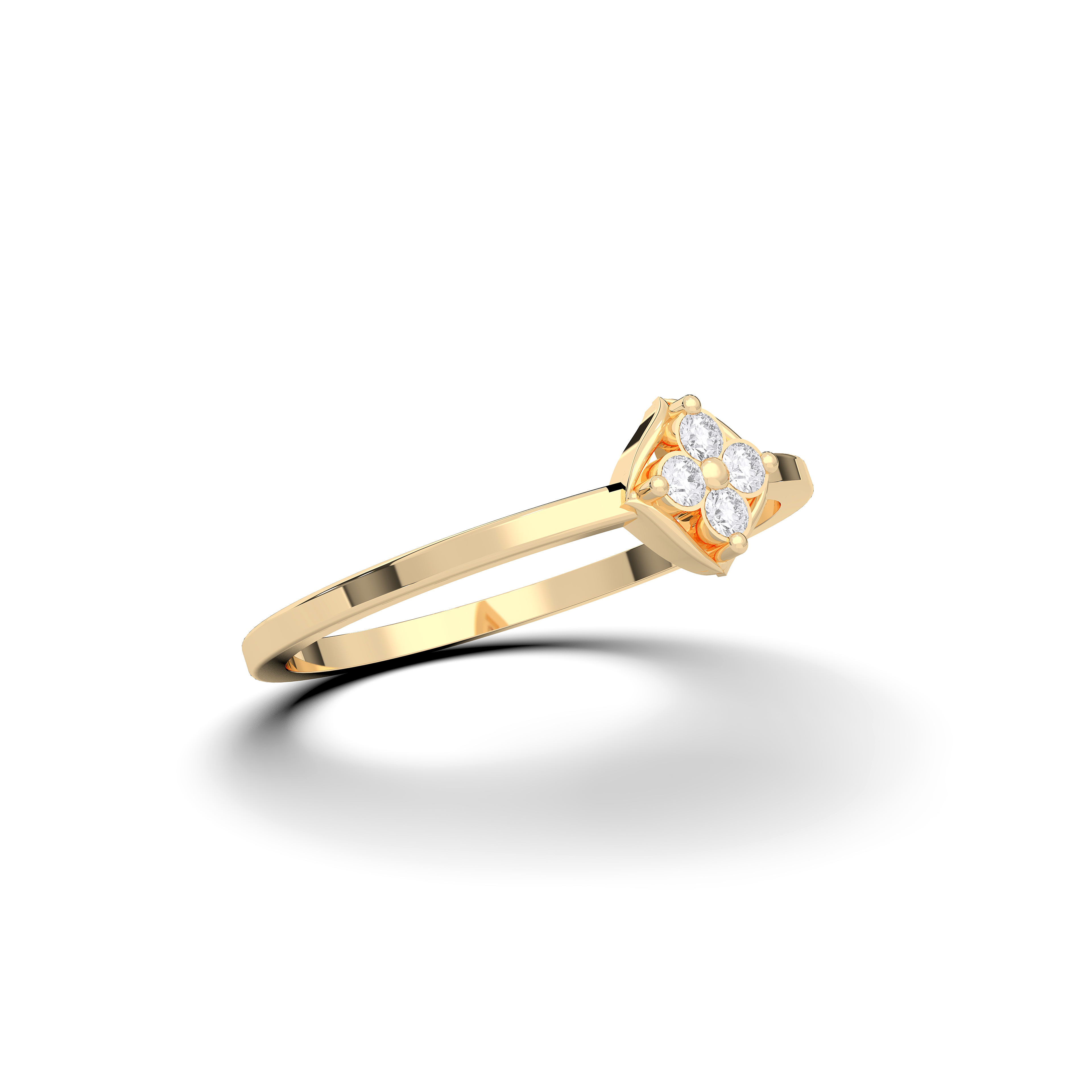 14K Yellow Gold