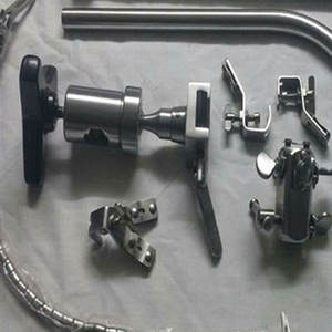 Retractor de cerebro de doble brazo Yasargil Leyla, abrazadera manual y eléctrica completa de acero inoxidable para neurocirugía - Product Image 6