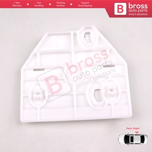 Clips de réparation de lève-vitre arrière droit BWR502 pour A6 C6 S6 4F 4F2 4F5 2004-2011 4/5 portes 4F0839462 - Product Image 2