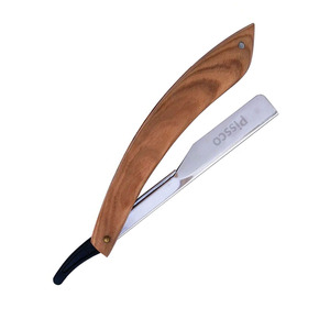 Maquinilla de Afeitar Manual de Acero Inoxidable, Maquinilla de Afeitar de Seguridad de Hoja Recta, Depilación Masculina, Maquinillas de Afeitar Fabricadas por Pissco Pakistán - Product Image 4