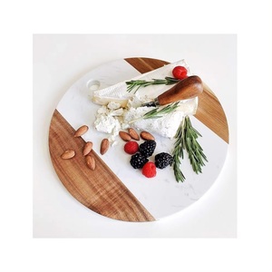 Juego de posavasos de mármol de madera duradero más buscado Protección duradera para sus superficies favoritas de la India - Product Image 1