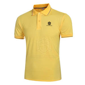 2024 nouveau Design respirant hommes pour T-shirts polo grande taille coton/fibre de bambou vêtements Style uni - Product Image 2