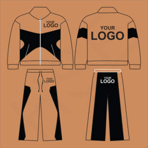 ชุดวอร์มลายกราฟิกเปลวไฟแบบกำหนดเอง |   ชุดเสื้อฮู้ดและกางเกงลำลองสำหรับทุกเพศ - Product Image 1