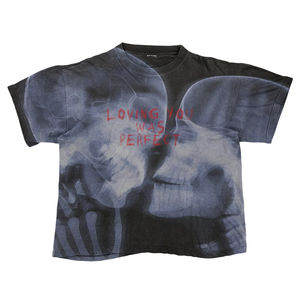 T-shirt Boxy pour hommes Vente en gros Impression personnalisée Col rond Graphique T-shirts pour hommes T-shirts graphiques lourds 280 Gsm T-shirt court - Product Image 1