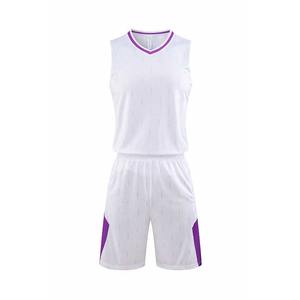 Combinaison de basket-ball vierge de qualité supérieure, respirant et absorbant la sueur, ensemble de vêtements de sport, taille imprimable, uniformes de ligue de basket-ball personnalisé - Product Image 2