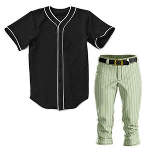 Conjunto de Pantalones y Camiseta de Béisbol y Sóftbol de Primera Calidad para Adultos Unisex, Transpirable, de Secado Rápido, Uniforme Deportivo a Bajo Precio - Product Image 1