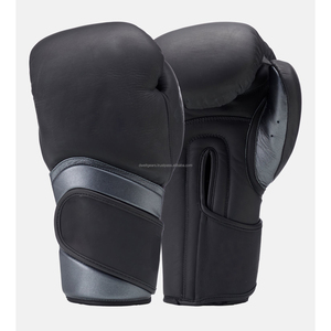Guantes de Boxeo Ecológicos de Cuero Genuino, Transpirables y Resistentes al Viento, con Etiqueta Privada Personalizada - Product Image 2