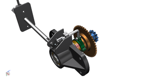 หน้าแปลนคลัตช์ด้วยตนเอง3000รอบต่อนาที230*106มม. ตัวลดคลัตช์เกียร์เวียดนามช่วยลดความเร็วอินพุตและเพิ่มแรงบิด - Product Image 3