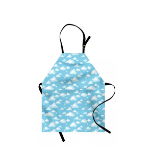 Delantal de cocina lavable personalizado sin mangas de material de algodón 100% con logotipo - Product Image 1