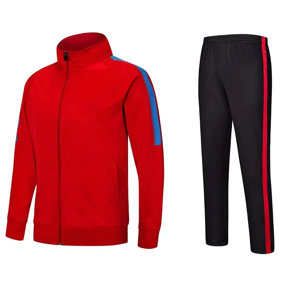 Wholesale Stylish Custom Sports Gym Fitness Tracksuits for Men Women Gym Wear High Quality Custom Blank Mens Sweatsuit Mens Sets