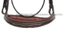 Brida de cuero genuino de alta calidad para caza de caballos - Product Image 3