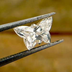 เพชรแบบโบราณรูปทรงผีเสื้อที่ผ่านการรับรองรับรองจาก VVS สำหรับทำเครื่องประดับเพชร CVD แบบหลวมในราคาที่ดีที่สุด - Product Image 2