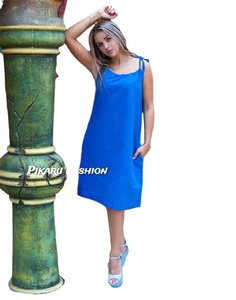 Ropa regular, informal, estampado bohemio e hippie, moda elegante, Túnica sin mangas, ropa de fiesta, ropa corta, vestido informal Sexy para mujer - Product Image 1