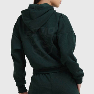 Último Estilo, Precio Bajo, Sudaderas Cortas con Capucha para Mujer, Mangas Largas, Ropa Casual, Sudaderas Cortas con Capucha para Mujer - Product Image 3