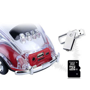 Haut-parleur Bluetooth portable WSTER style taxi, lecture USB, batterie rechargeable, audio pleine gamme - Product Image 5