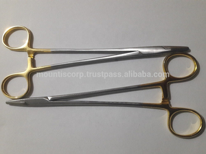 Inserts en carbure de tungstène TC pour instruments chirurgicaux Mayo hegar Porte-aiguilles essentiels 6 "Personnalisation OEM à bas prix - Product Image 6