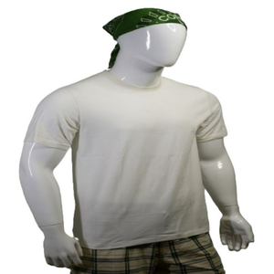 Camiseta Casual de Hombre de Alta Calidad, 100% Algodón Orgánico, Cuello Redondo, Estilo Urbano, Personalizable con Serigrafía, Dorada, Corte Regular, Tejido Lavado - Product Image 2