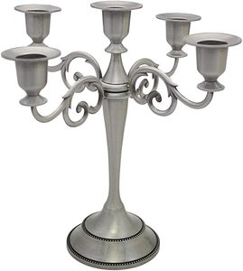 Juego personalizado de seis portavelas de Metal, diseño decorativo elegante de los más vendidos, soporte de vela de Metal elegante - Product Image 3