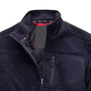 Vestes en polaire pour hommes 2024, meilleur matériau, col montant, respirantes, confortables, coupe-vent pour l'hiver - Product Image 5