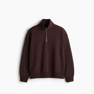 เสื้อสเวตเชิ้ตผู้ชายทรงหลวมแบบซิปครึ่งตัว สไตล์ลำลองสำหรับฤดูหนาว เสื้อคลุมแบบสวม ผ้าฟลีซเนื้อนุ่ม อุ่นสบาย แขนยาว แฟชั่นเสื้อฮู้ดดี้ - Product Image 1