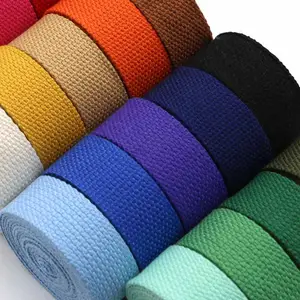 Passen Sie Polyester Polyester/Baumwolle Polypropylen Nylon Baumwolle Jacquard Gurtband von Größen 0,25 Zoll bis 6 Zoll an