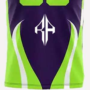 Nouvel uniforme de football américain 7v7 pour hommes, toutes saisons, couleur personnalisée, haute qualité, spandex/polyester, RIVIAN ATLANTIC - Product Image 4