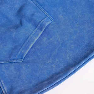 Sweat à capuche en polaire délavé à l'acide MOVATEXTILES, basique et léger pour homme, couleurs et tailles personnalisables, coupe-vent, respirant, séchage rapide - Product Image 4