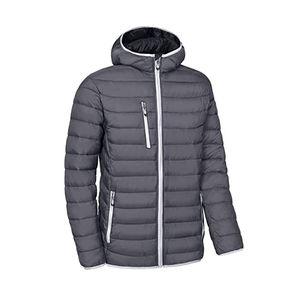 2025 nouvelle marque privée hommes doudounes High Street Style hiver laine tissu avec Logo personnalisé - Product Image 4