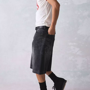 Pantalones Cortos Holgados de Verano, Corte Relajado, Estilo Urbano Moderno, Tela Ligera y Cómoda para Uso Diario - Product Image 4