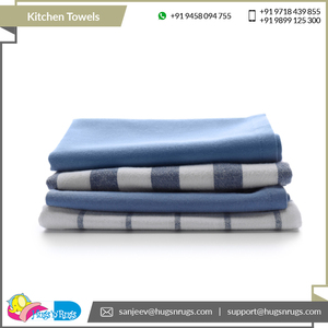 Stock en vrac Fournisseur vendant toutes les couleurs Impression personnalisée de haute qualité 100% Coton Toile Golf Serviettes de cuisine - Product Image 3