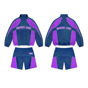 2025 ensembles de shorts coupe-vent Pro Design fabricant de vêtements d'extérieur confortables veste de printemps et ensemble court - Product Image 4