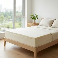 Matelas orthopédique en mousse à mémoire de forme à compression sous vide, zéro pression, support ergonomique du corps, livraison directe d'usine