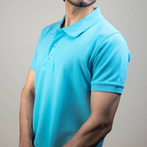 Polo de manga corta con logotipo personalizado para hombre y mujer, venta al por mayor de algodón o poliéster en blanco con impresión en lienzo OEM/ODM - Product Image 6