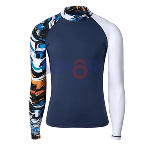 ชุดป้องกันผื่นสำหรับผู้ชายเสื้อผ้าออกกำลังกายแขนยาวพิมพ์ลายได้ตามต้องการ - Product Image 5