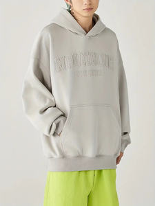 Sweat à capuche personnalisé en molleton de haute qualité, créez votre propre design et votre logo, bases du sweat à capuche en coton mélangé. - Product Image 4