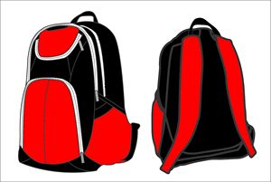 Mochilas Deportivas para Exteriores al por Mayor - Alta Calidad 100% Poliéster Diseño Personalizable con Logotipo del Equipo Nombre y Número del Jugador - Product Image 3