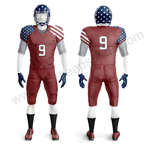 Venta al por mayor de sublimación personalizada fútbol americano desgaste Jersey League Touch Rugby uniforme para los hombres - Product Image 2