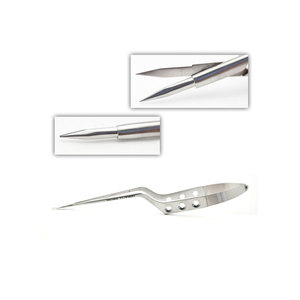 Ensemble d'instruments microchirurgicaux manuels en acier inoxydable de qualité supérieure, ciseaux Yasargil, certifiés CE, style unique, vente en gros - Product Image 6