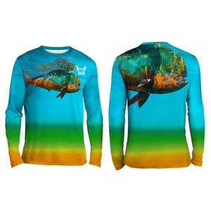 Venta directa de fábrica, camisas cómodas de pesca para hombres, camisas de pesca para hombres de diseño personalizado más vendidas - Product Image 1