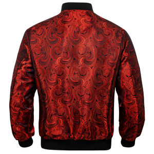 Nouveauté 2026 Vente en gros personnalisée de blousons bomber sublimés de bonne qualité Blousons bomber décontractés pour hommes en gros - Product Image 3