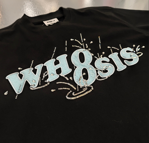 Best Luxury Custom Men Oversized Boxy <b>T</b>-<b>shirt</b> Embroidery Patches Logo Rhinestone <b>Sequin</b> Embroidery Design For Men's <b>T</b>- <b>Shirts</b> - Product Image 3