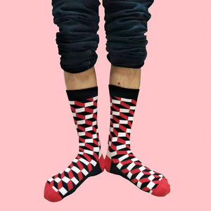 Chaussettes en coton doux unisexes légères respirantes confortables parfaites pour les vêtements décontractés, la salle de sport, le fitness, les sports, la marche, la course à pied - Product Image 4
