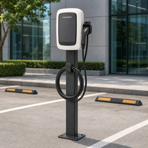 Station de recharge AC pour véhicules électriques Sunfull 7kW-22kW avec câble de 5m, Type 2, OCPP, contrôle par application RFID, IP54, <span class=keywords><strong>Wallbox</strong></span> - Product Image 3