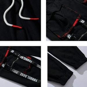 Streetwear Trouser Hip Hop Joggers Pants with Side Pockets Fashion Trousers Male Cargo Pants Men <b>Tech</b> wear Men's Pants <b>Washed</b> - Product Image 5