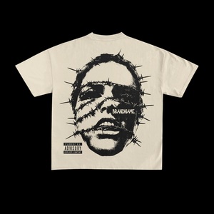 Men Casual O Neck Printed T <b>Shirts</b> Fashion Street Style Loose Fit T-<b>Shirts</b> for Men Bulk Order - Product Image 6
