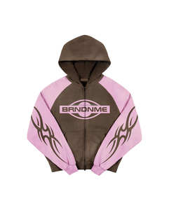 2025 nuevo logotipo personalizado al por mayor 100% polar hombres espalda sudaderas con capucha de lana con punto de contraste mujeres sudadera con cremallera de alta calidad - Product Image 1