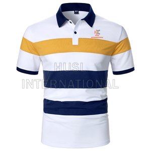 High Street Style Printed <b>Half</b> Sleeve Men Polo <b>Shirts</b> Multi Color Custom Design Men Polo <b>Shirts</b> - Product Image 1